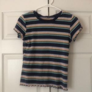 Striped seamless t shirt